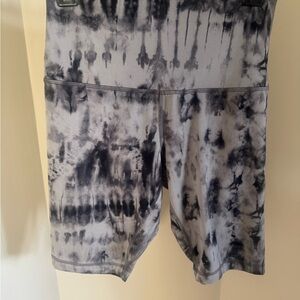 Lululemon Athletica Tie-Dye Hoodie in Black and Gray